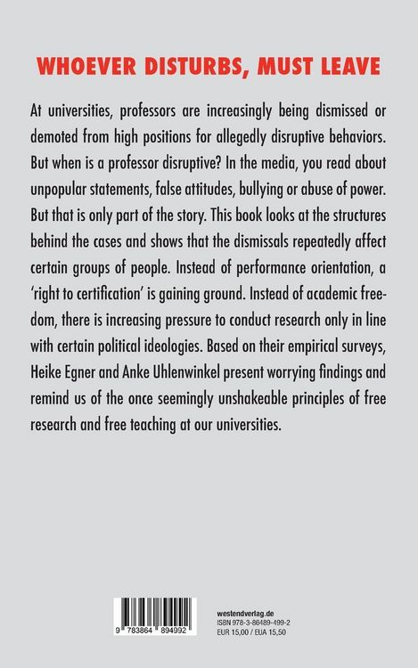 Produktbild: Disrupting the university