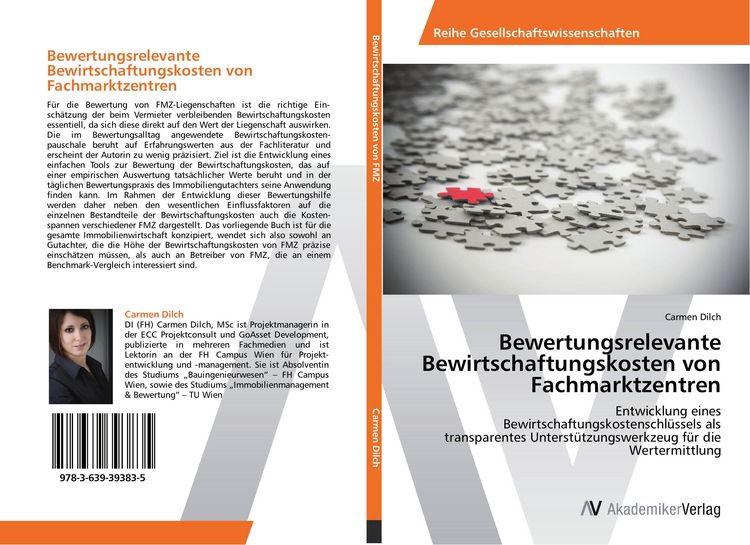 Produktbild: Bewertungsrelevante Bewirtschaftungskosten von Fachmarktzentren