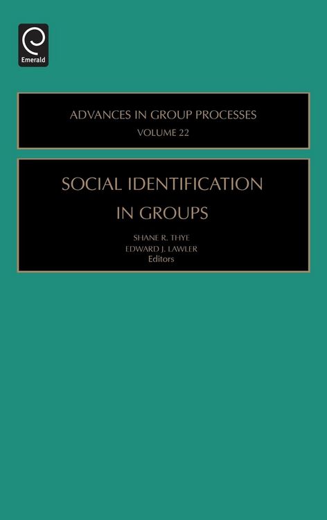 Produktbild: Social Identification in Groups