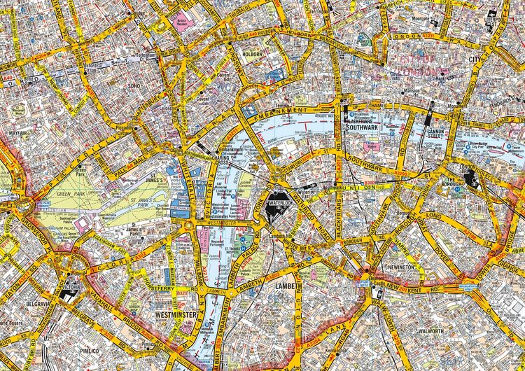 Produktbild: London A-Z Map