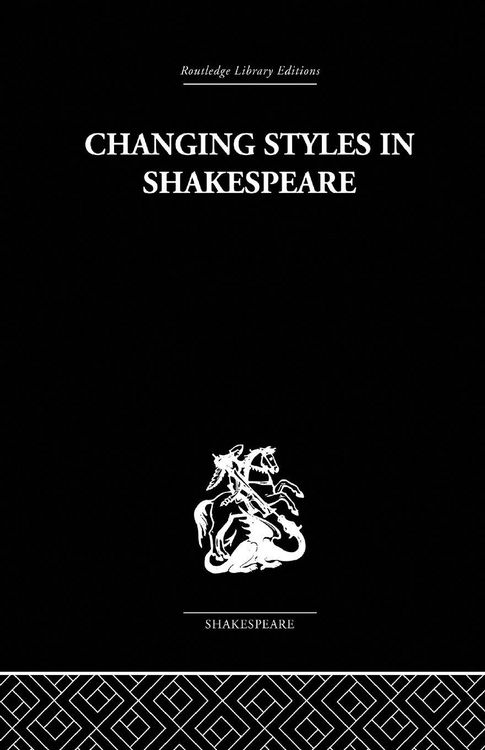Produktbild: Changing Styles in Shakespeare