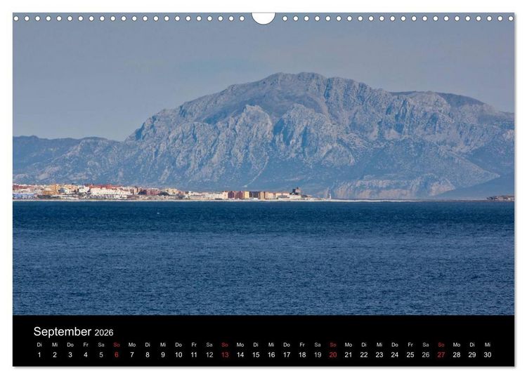 Produktbild: Tarifa - Andalusien (Wandkalender 2026 DIN A3 quer), CALVENDO Monatskalender