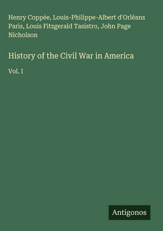 Produktbild: History of the Civil War in America