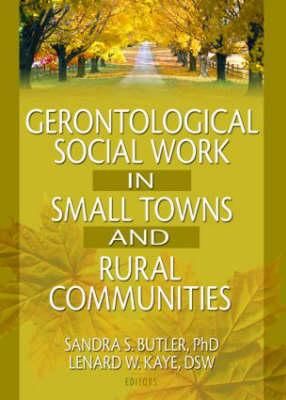 Produktbild: Gerontological Social Work in Small Towns and Rural Communities
