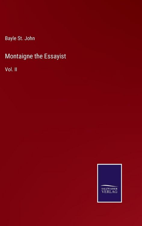 Produktbild: Montaigne the Essayist
