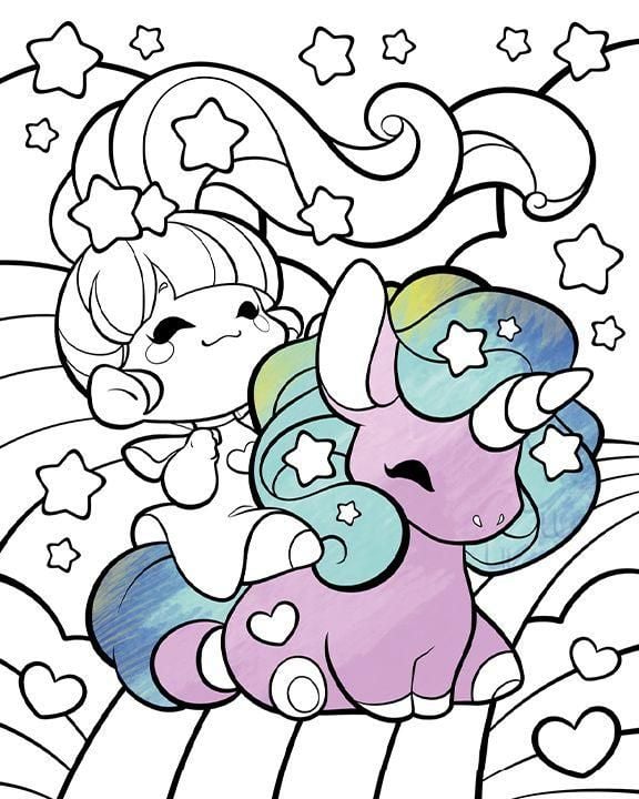 Produktbild: Manga Chibi Ausmalbuch