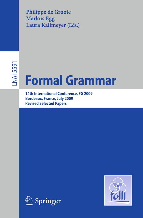 Produktbild: Formal Grammar
