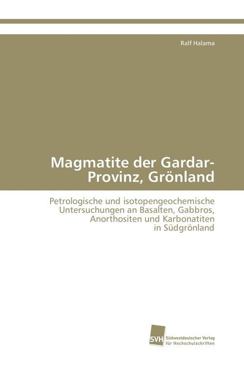 Produktbild: Magmatite der Gardar-Provinz, Gr&ouml;nland