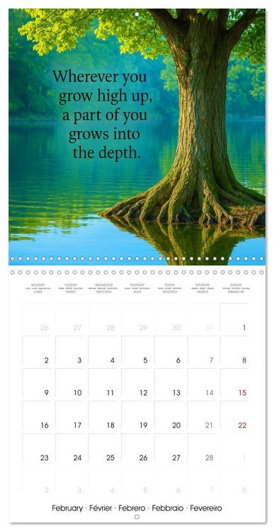 Produktbild: Let the moment guide you (Wall Calendar 2026 12 &times; 12 Inch) CALVENDO 12 Month Wall Calendar