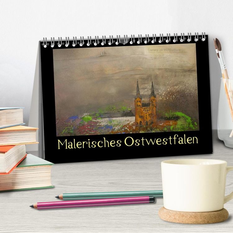 Produktbild: Malerisches Ostwestfalen (Tischkalender 2026 DIN A5 quer), CALVENDO Monatskalender