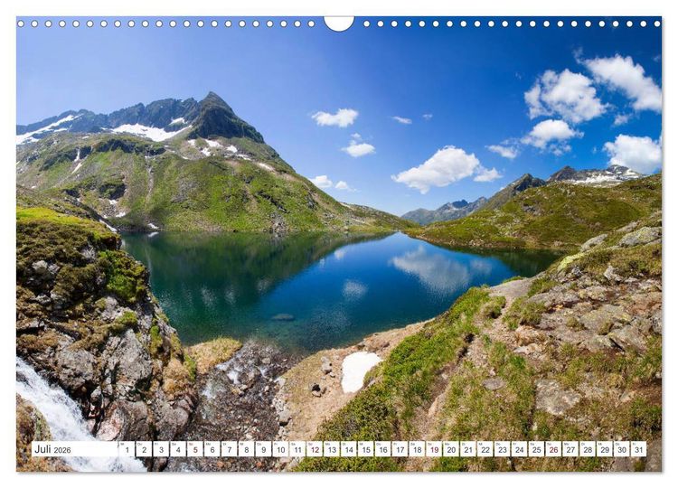 Produktbild: Ennstaler Bergseen in den Schladminger Tauern (Wandkalender 2026 DIN A3 quer), CALVENDO Monatskalender