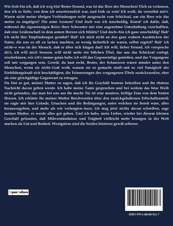 Produktbild: Die Leiden des jungen Werther