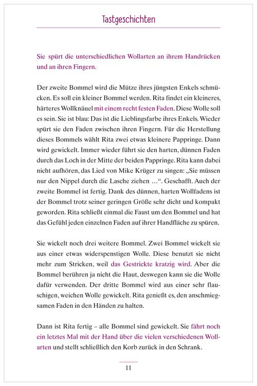 Produktbild: Wahrnehmungsgeschichten. Ged&auml;chtnistraining und Besch&auml;ftigungen f&uuml;r Senioren. Auch mit Demenz. Ratgeber