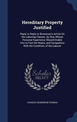 Produktbild: Hereditary Property Justified