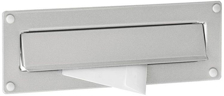 Produktbild: Burg W&auml;chter 32480 PORTA 796 SI Einwurfblende Aluminium, Stahlblech Silber