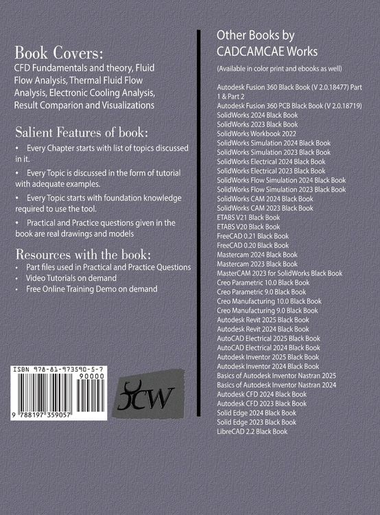 Produktbild: Autodesk CFD 2024 Black Book