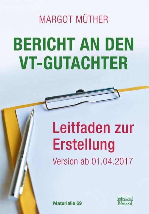 Produktbild: Bericht an den VT-Gutachter