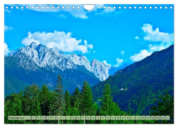 Produktbild: Slowenien - Impressionen eines Naturjuwels (Wandkalender 2026 DIN A4 quer), CALVENDO Monatskalender