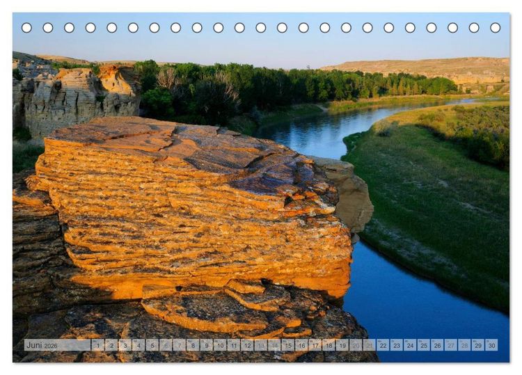 Produktbild: KANADA Christian Heeb (Tischkalender 2026 DIN A5 quer), CALVENDO Monatskalender