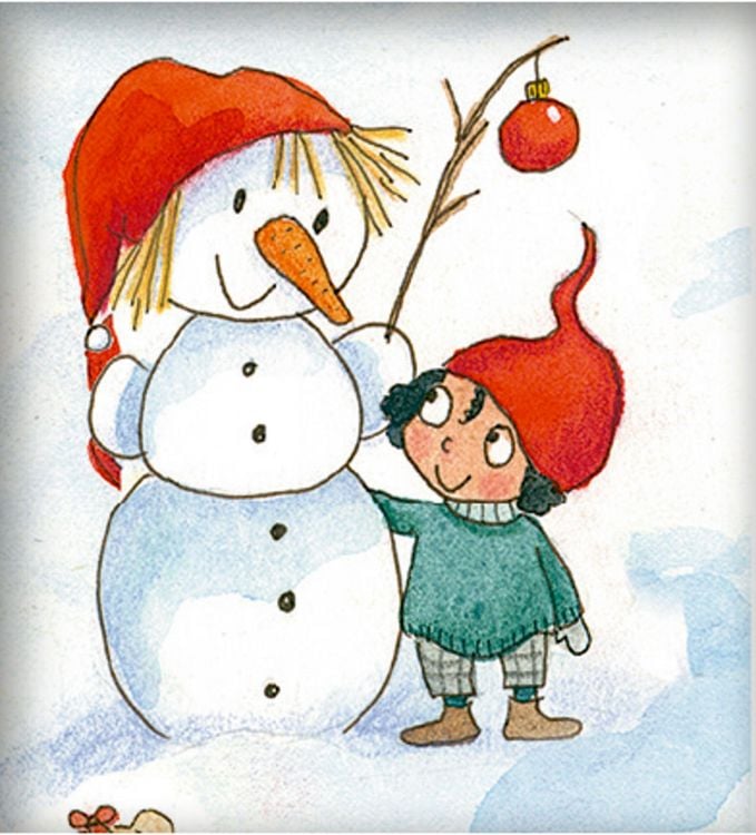 Produktbild: Im Wichtel-Winterwald, Wimmel-Wand-Adventskalender