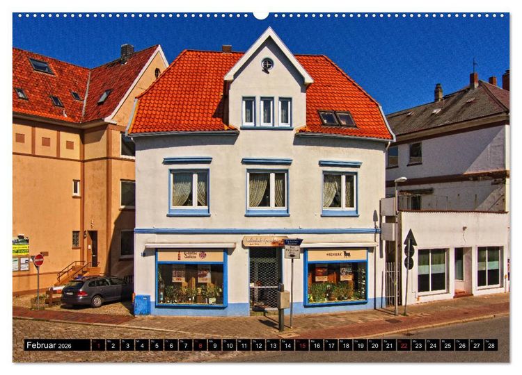 Produktbild: Stadtansichten Cuxhaven (hochwertiger Premium Wandkalender 2026 DIN A2 quer), Kunstdruck in Hochglanz