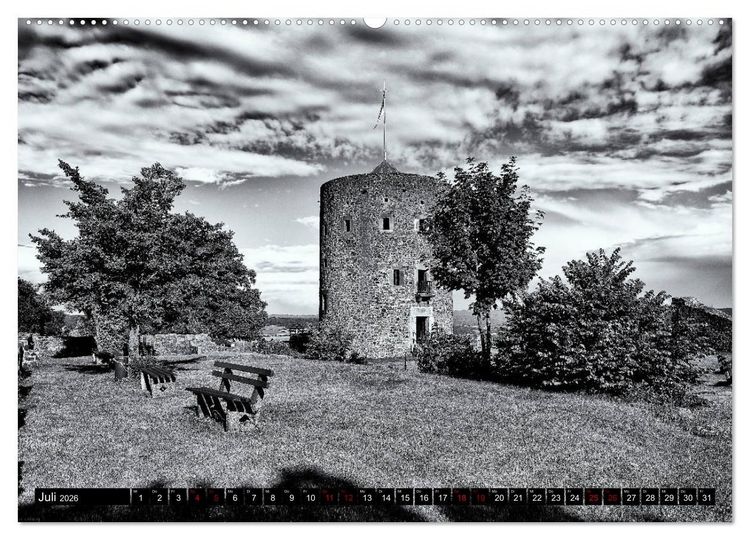 Produktbild: Ein Blick auf Homberg an der Efze (hochwertiger Premium Wandkalender 2026 DIN A2 quer), Kunstdruck in Hochglanz