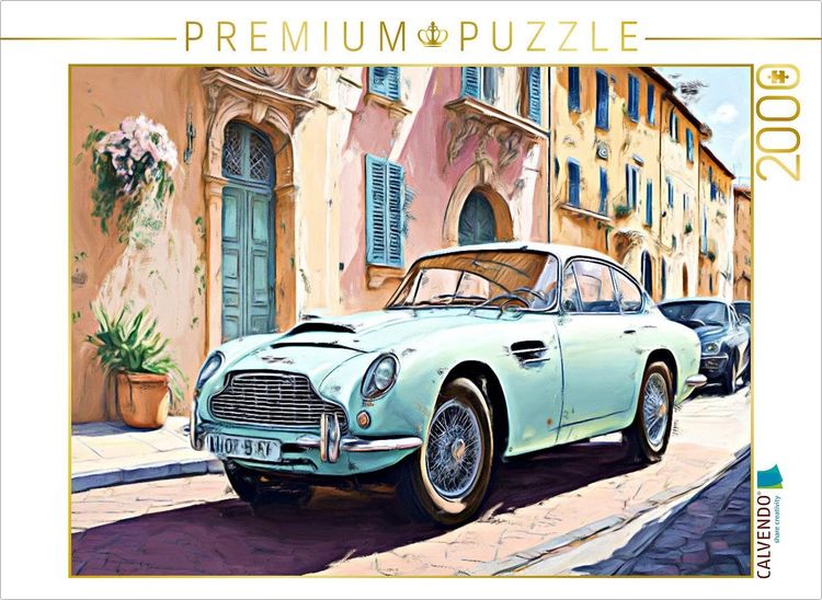 Produktbild: CALVENDO Puzzle Aston Martin DB | 2000 Teile Lege-Gr&ouml;&szlig;e 90x67cm Foto-Puzzle f&uuml;r gl&uuml;ckliche Stunden