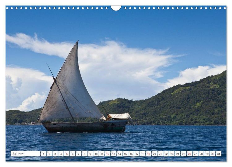 Produktbild: Madagaskar. Traumhafte Natur und Tierwelt (Wandkalender 2026 DIN A3 quer), CALVENDO Monatskalender