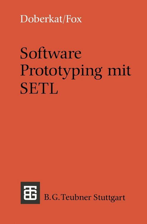 Produktbild: Software Prototyping mit SETL