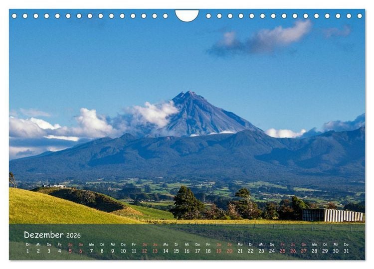 Produktbild: Magische Orte: Neuseeland (Wandkalender 2026 DIN A4 quer), CALVENDO Monatskalender
