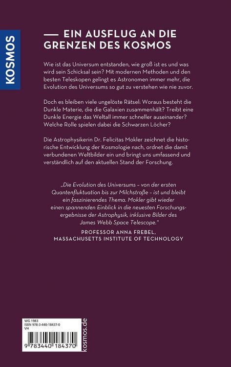 Produktbild: Die Evolution des Universums