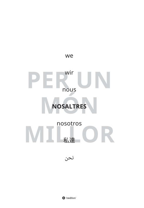 Produktbild: NOSALTRES - per un m&oacute;n millor