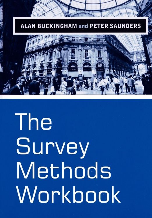 Produktbild: The Survey Methods Workbook