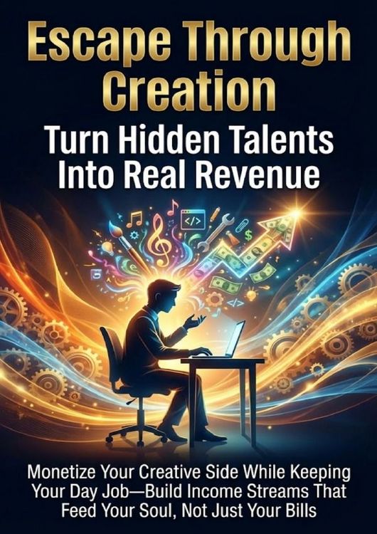 Produktbild: Escape Through Creation: Turn Hidden Talents Into Real Revenue