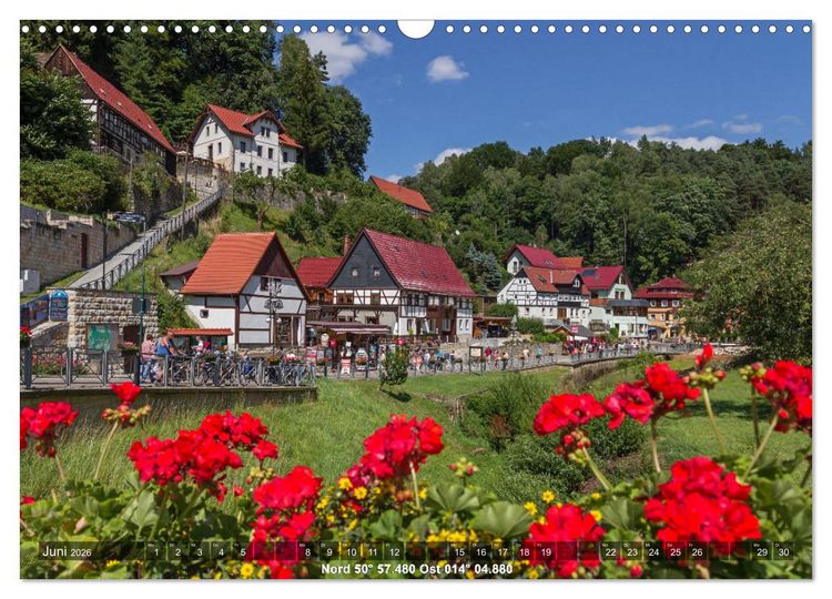 Produktbild: Traumziele in Sachsen (Wandkalender 2026 DIN A3 quer), CALVENDO Monatskalender