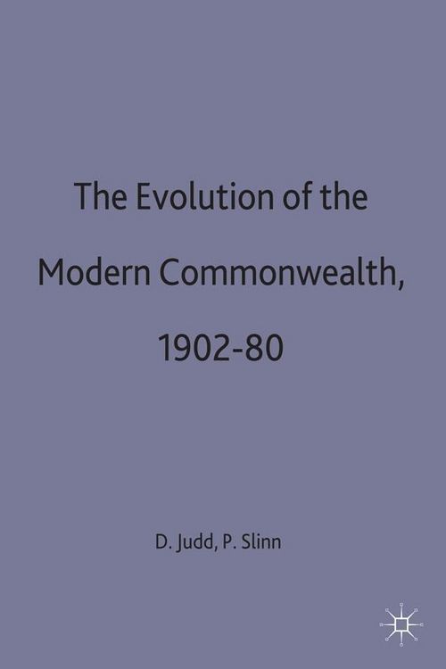 Produktbild: The Evolution of the Modern Commonwealth, 1902-80