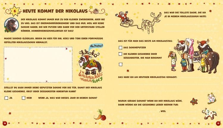 Produktbild: Mein Haferhorde Weihnachtsbuch