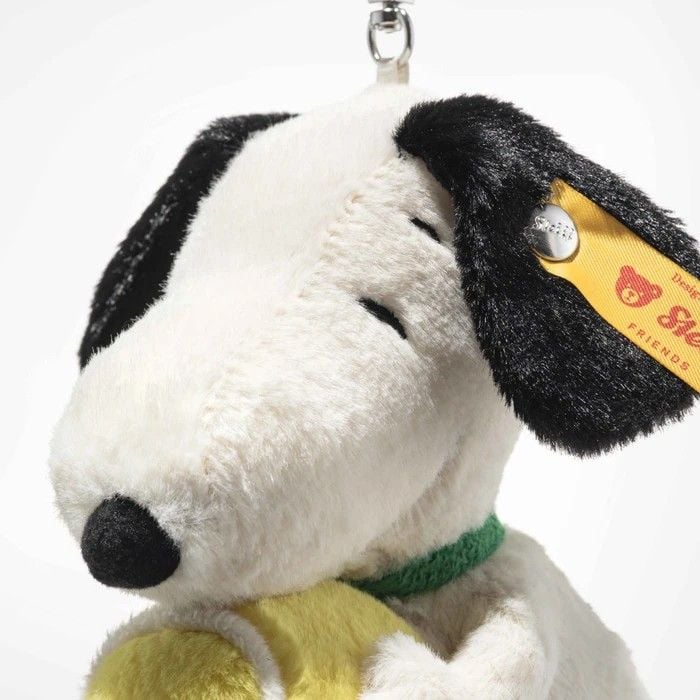 Produktbild: Steiff 024849 - Snoopy Tennis Anh&auml;nger, mehrfarbig, Pl&uuml;sch, 15 cm