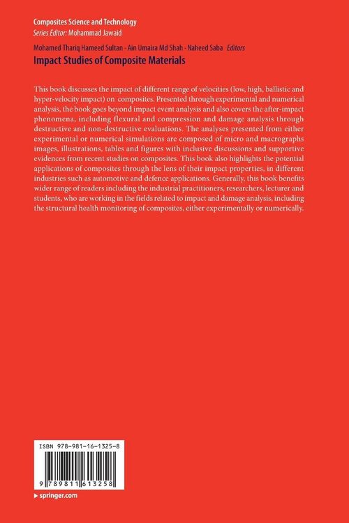 Produktbild: Impact Studies of Composite Materials