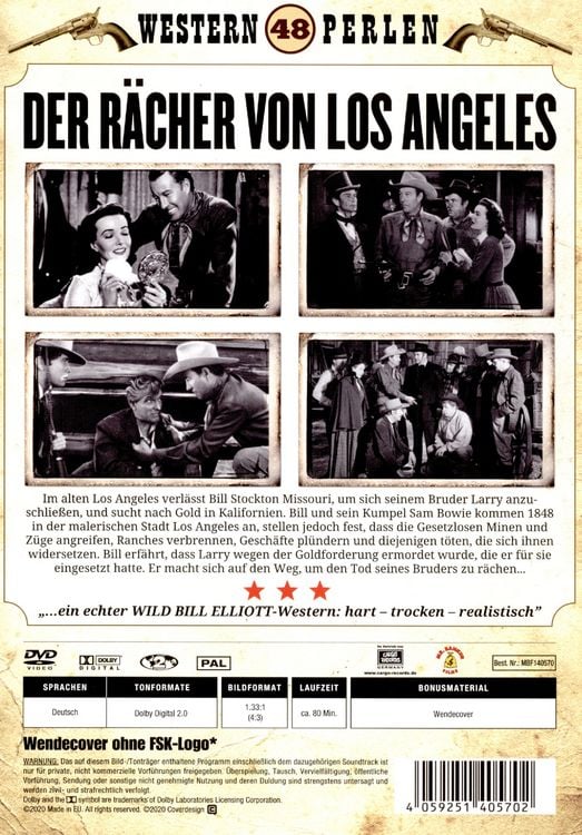Produktbild: Der R&auml;cher von Los Angeles (Edition Western-Perlen 48)