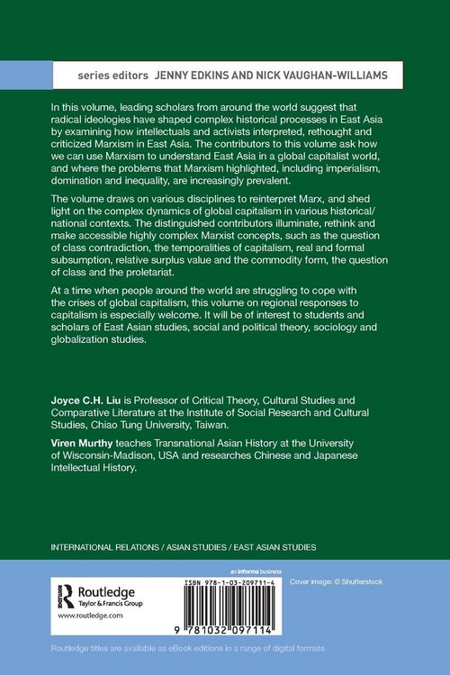 Produktbild: East-Asian Marxisms and Their Trajectories