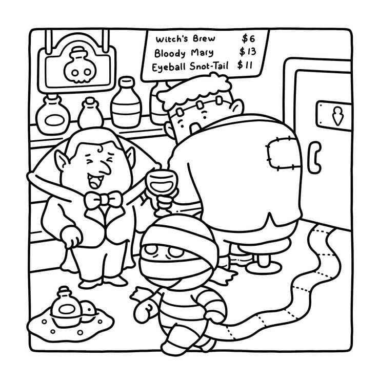 Produktbild: Cozy Coloring - Silly Spooky