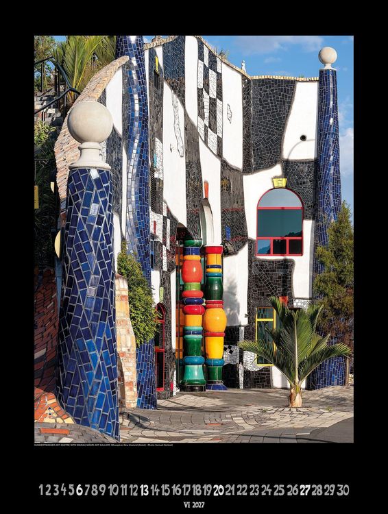 Produktbild: Gro&szlig;er Hundertwasser Architektur Kalender 2027