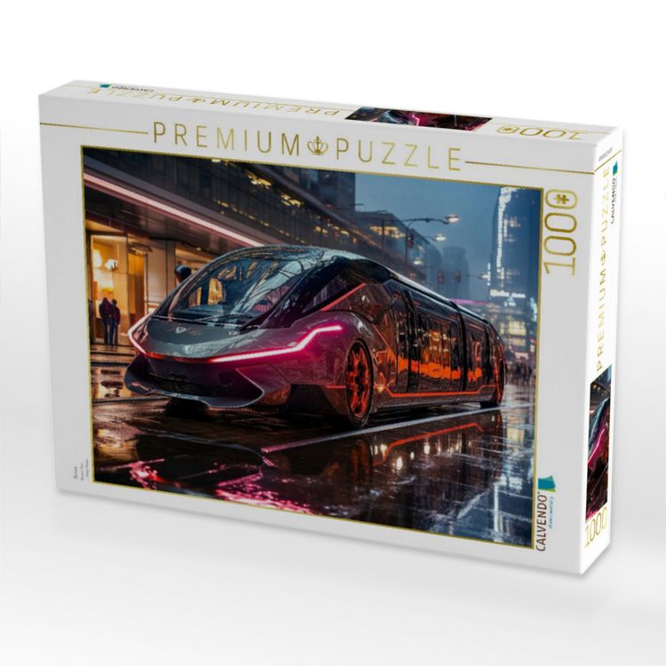 Produktbild: CALVENDO Puzzle Busse | 1000 Teile Lege-Gr&ouml;&szlig;e 64x48cm Foto-Puzzle f&uuml;r gl&uuml;ckliche Stunden
