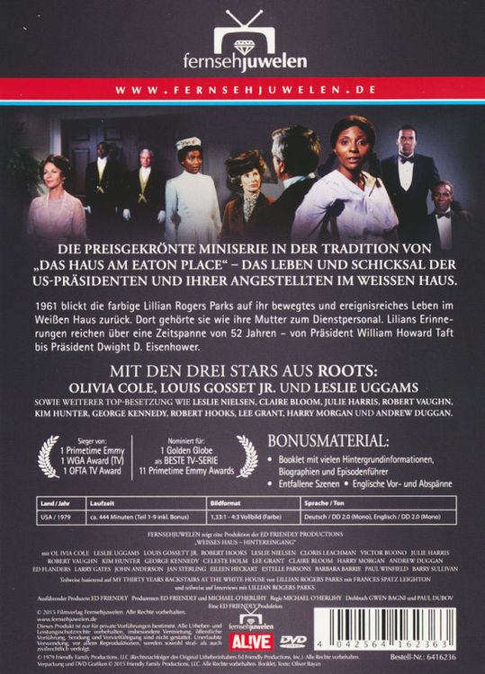 Produktbild: Wei&szlig;es Haus, Hintereingang [3 DVDs]