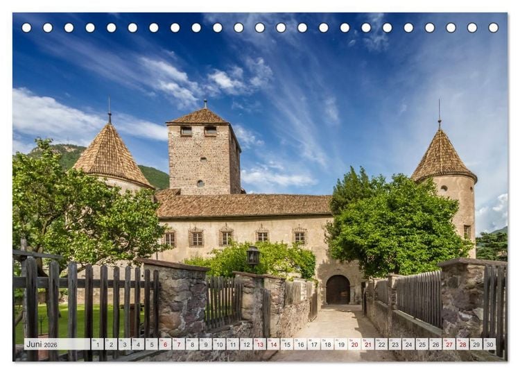 Produktbild: MAGISCHES S&Uuml;DTIROL (Tischkalender 2026 DIN A5 quer), CALVENDO Monatskalender