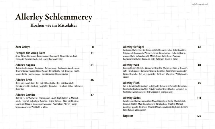 Produktbild: Allerley Schlemmerey