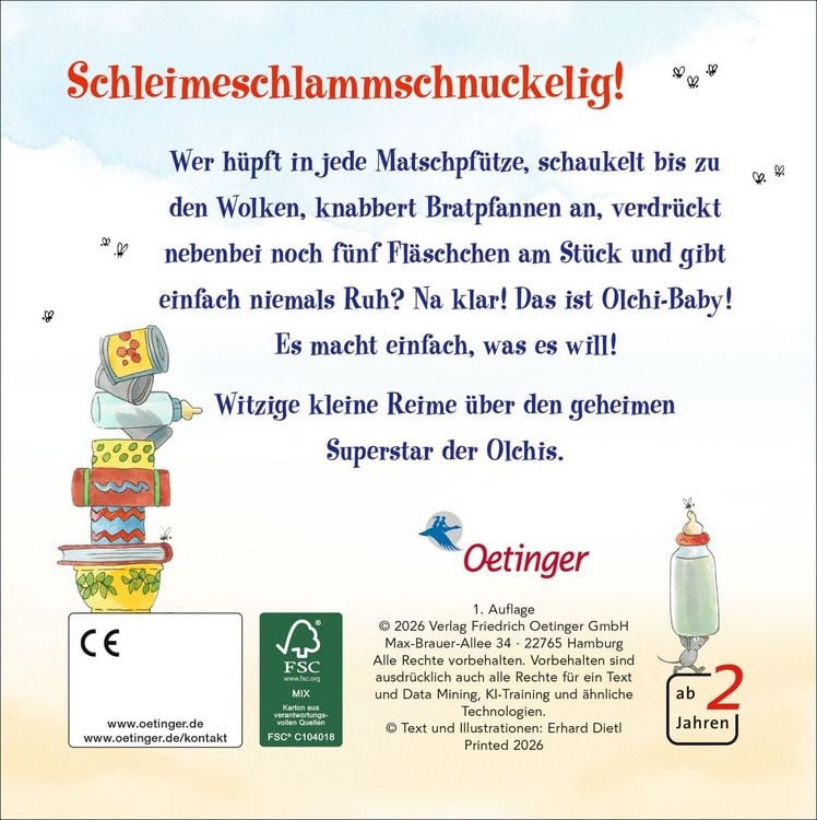 Produktbild: Die Olchis. Olchi-Baby macht, was es will!