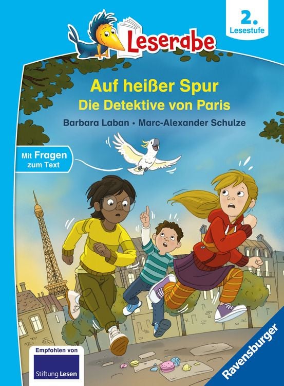 Produktbild: Leserabe 2. Lesestufe - Auf hei&szlig;er Spur - Die Detektive von Paris