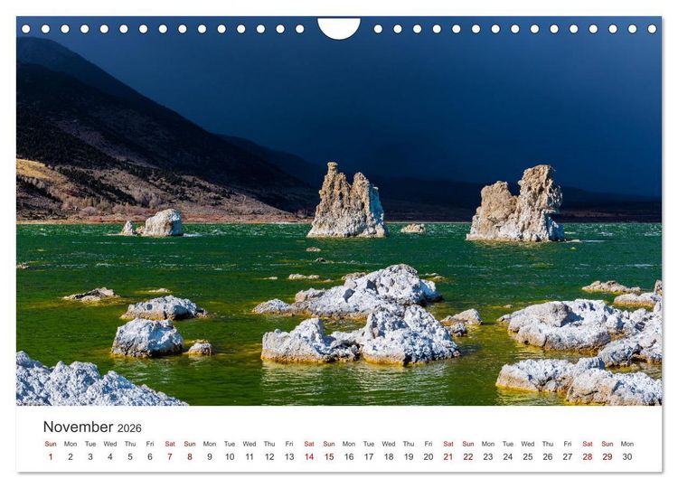 Produktbild: Earth-Shaping Forces (Wall Calendar 2026 DIN A4 landscape), CALVENDO 12 Month Wall Calendar